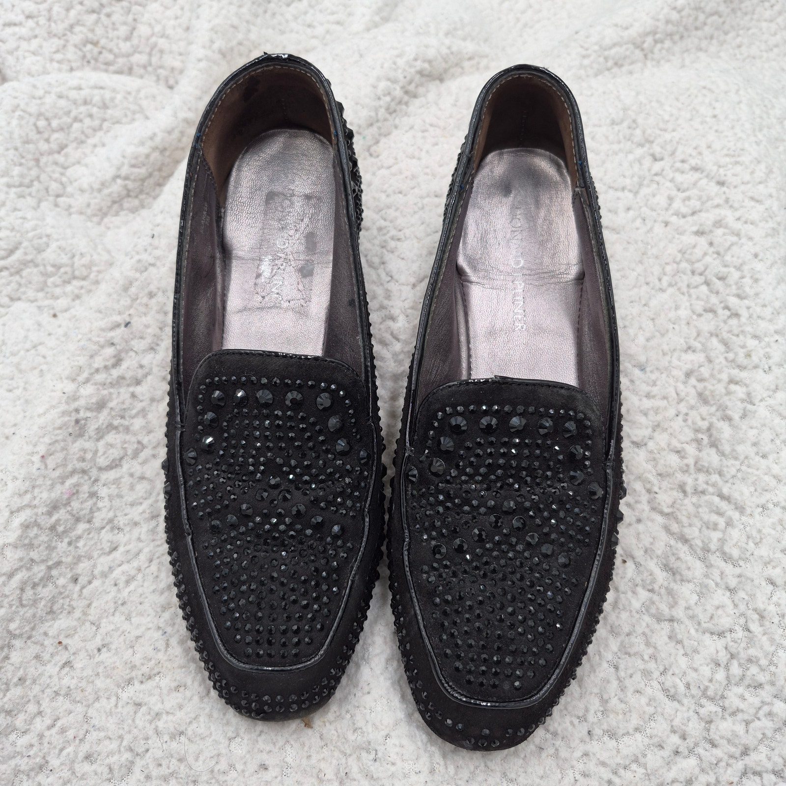 Donald J. Pliner Helene Loafers Black Size 7
